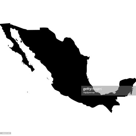 Mexico Map High Res Vector Graphic Getty Images