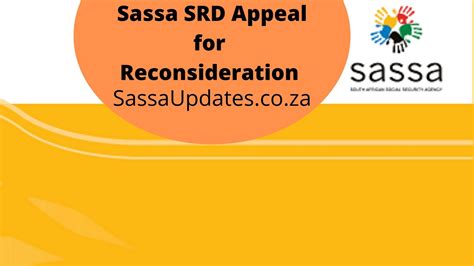 Sassa Srd Appeal Steps For Reconsiderations Za