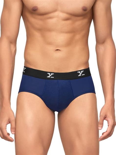 Xyxx Multicolor Solid Micro Modal Pack Of 3 Briefs Jiomart