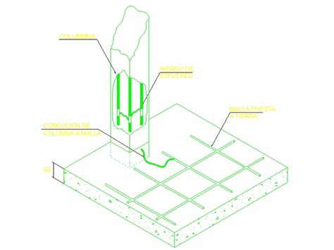 Detalle De Malla Puesta A Tierra En AutoCAD CAD 44 6 KB Bibliocad