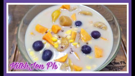 GINATAANG UBE BILO BILO GINATAANG HALO HALO Kitch Jen Ph YouTube