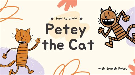 How To Draw Petey The Cat Drawing Petey The Cat Drawing With Sparsh