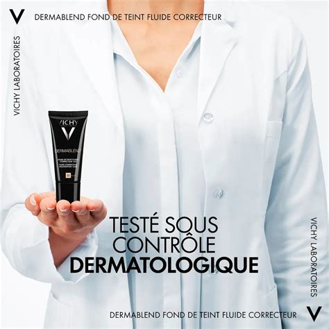 Vichy Dermablend Nude Fond De Teint Fluide Correcteur Paraexpert Tn