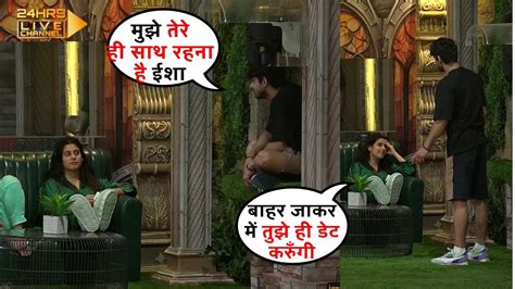 Bigg Boss Live Abhishek Ne Isha Malwiya Ke Sath Phir Se Kiya Pyar