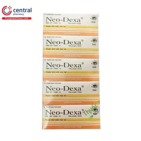 Thuốc Nhỏ Mắt Neo Dexa 5ml Cách Dùng Liều Dùng Tác Dụng Phụ