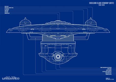 STAR TREK Excelsior Class Starship Star Trek Art, Star Wars, Star Trek Ships, Star Trek ...