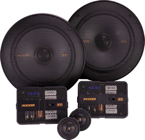 Kicker Ksc3504 Ksc350 3 5 Coax Speakers With 5 Tweeters