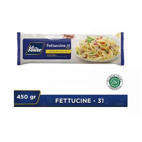 Jual La Fonte Fettuccine 31 Pasta 450 Gr LaFonte Fetucini 31 Pasta