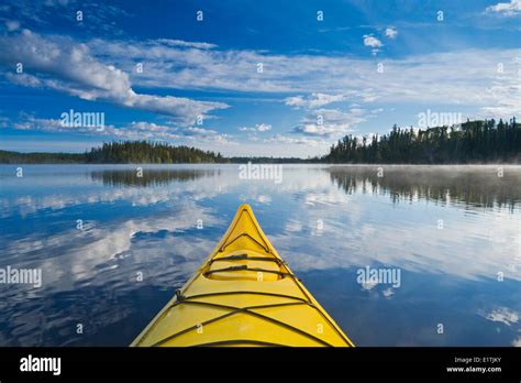 Kayaking Little Deer Lake Lac La Ronge Provincial Park Northern