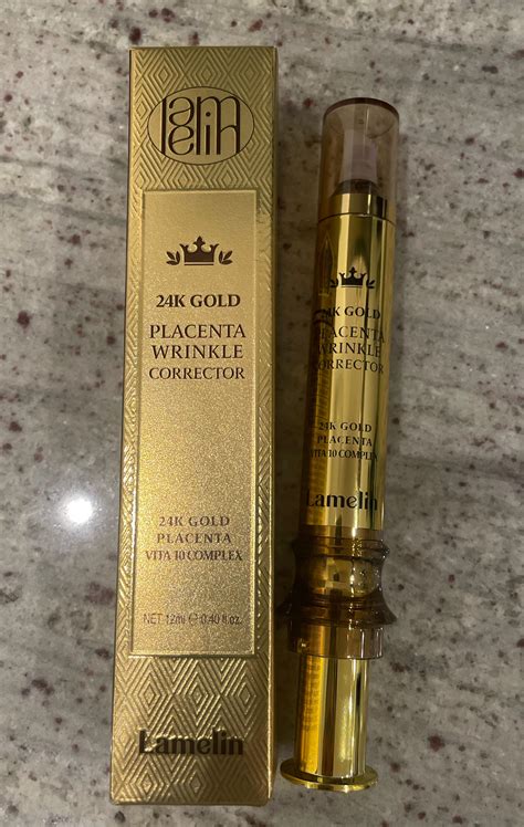 Lamelin 24k Gold Placenta Wrinkle Corrector Rkbeauty