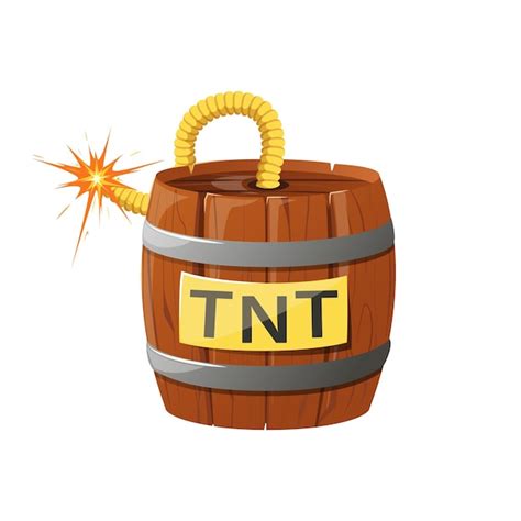 Premium Vector | TNT explosives in cartoon style