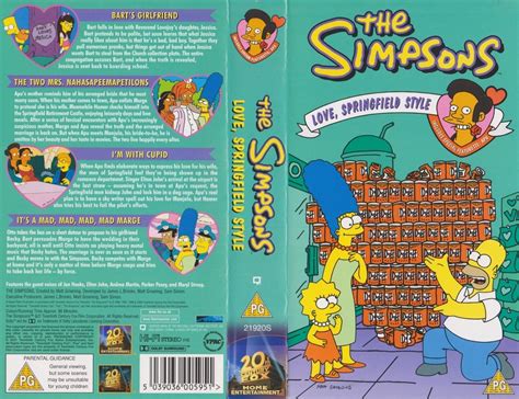 Кассета VHS The Simpsons Love, Springfield Style купить по цене 1 490 ...