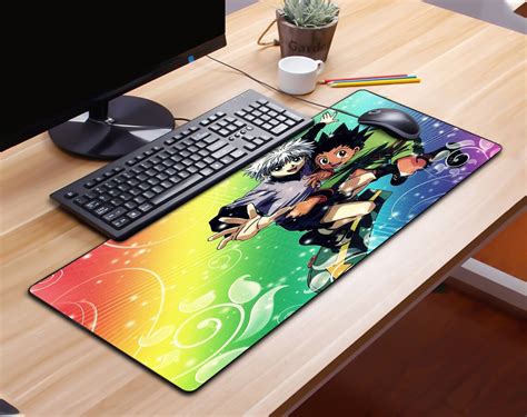 Large Anime Desk Pad Anime Mouse Pad Gaming Mouse Pad Mouse Etsy