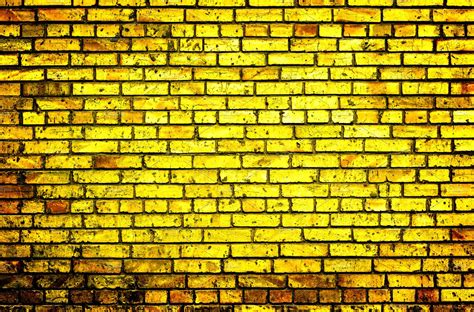 Texture Of Golden Brick Wall Abstract Stock Photos Creative Market