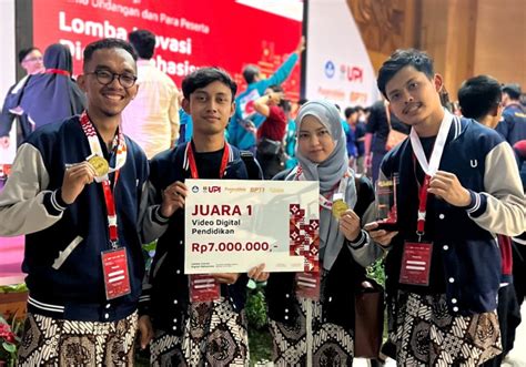 Tim Fakultas Geografi UGM Raih Juara 1 Lomba Inovasi Digital Mahasiswa