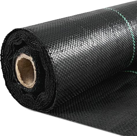 Happybuy 6x300ft Premium Weed Barrier Landscape Fabric Heavy Duty 2 4oz Woven Weed Control