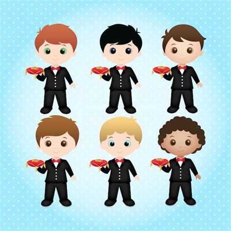 premium vector  pageboy