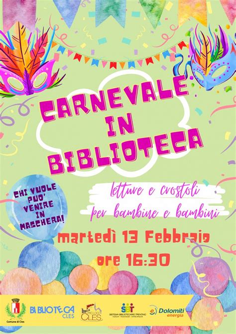 Martedì grasso gli appuntamenti del carnevale in Trentino