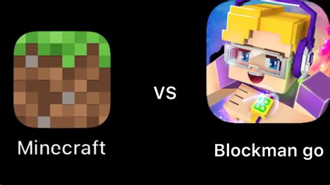 Minecraft Vs Blockman Go👍👍👍 Youtube