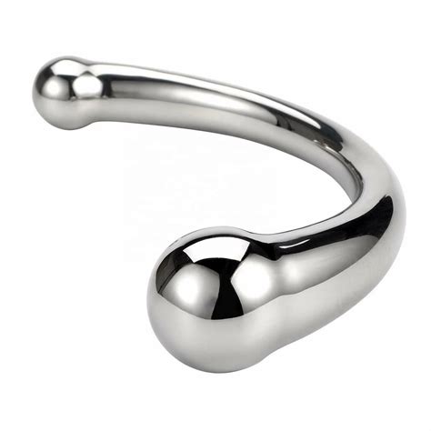 Stainless Steel G Spot Prostate Massager Sex Toy Metal Dildos Big Butt