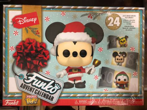 Funko Pop Disney Advent Calendar Holiday 2022 New 24 Characters