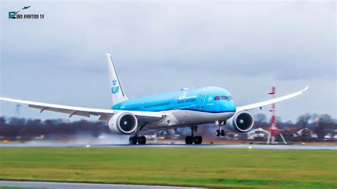 Wonderful Windy Landings And Takeoffs At Amsterdam Schiphol Airport