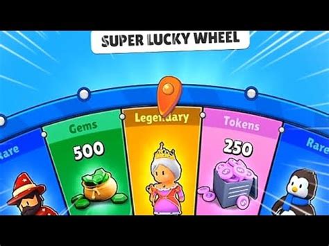 Wow Super Lucky Wheel New Update Stumble Guys New Boxes Youtube