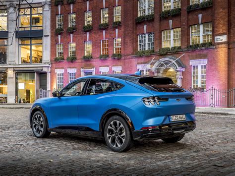 Euro Spec Ford Mustang Mach E Electric Crossover Unveiled With 600 Km Range Carscoops