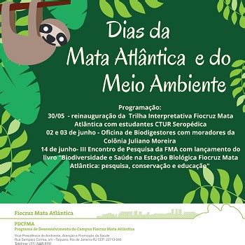 Fiocruz Mata Atlântica celebra o Dia Nacional da Mata Atlântica e o Dia