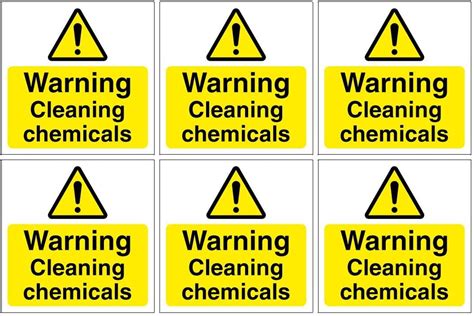 Chemical Store Keep Door Locked Shut Safety Sign Self Adhesive