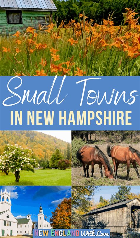 Cutest Small Towns In New Hampshire New England With Love