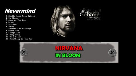 Nirvana In Bloom Lyrics Video Nevermind Youtube