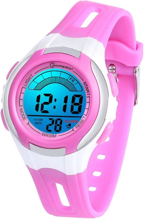 Edillas Montres Enfants Num Riques Pour Filles Gar Ons Couleurs Led