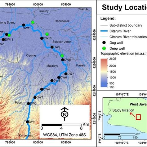 The comparison between groundwater and Upper Citarum River quality ...