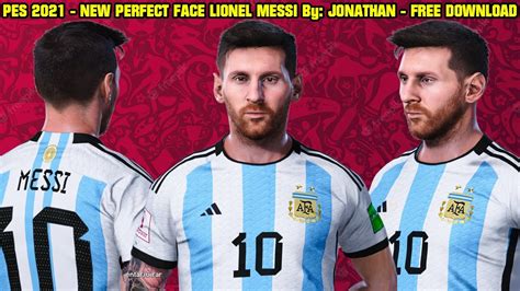 Pes 2021 New Perfect Face Lionel Messi By Jfacemaker Convert To