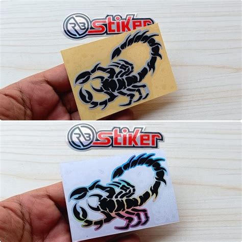 Jual Stiker Kalajengking Cutting Shopee Indonesia