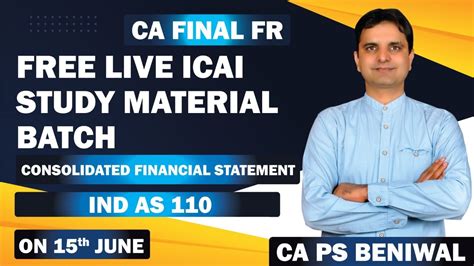 Cfs Ind As Icai Study Material Questions Including Unrecognised