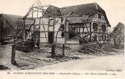 La Guerre Balschwiller Cartes Postales De Balschwiller Et De Retzwiller