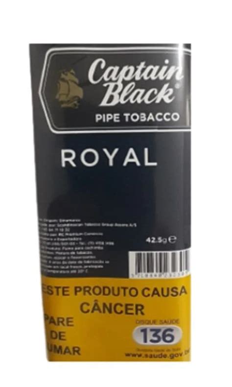 Tabaco Para Cachimbo Captain Royal C 5 Tabacaria Nargsmoke