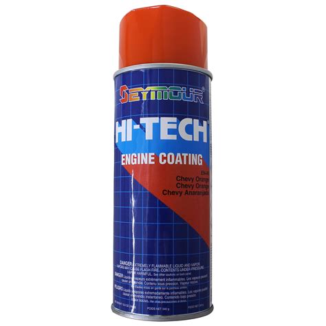 Seymour Hi Tech Engine Paint Chevy Orange Fl Oz Competition