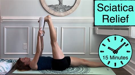 Yoga For Sciatica Minute Restorative Yoga Youtube