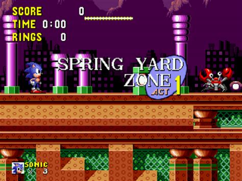 Spring Yard Zone Sega Enciclopedia Fandom Powered By Wikia