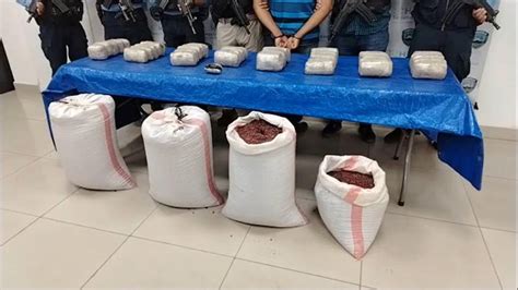 Capturan A Busero Por Llevar Droga En Sacos De Frijoles En El Progreso