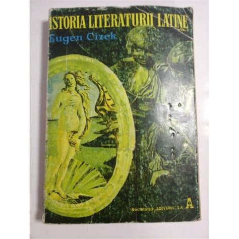 ISTORIA LITERATURII LATINE EUGEN CIZEK