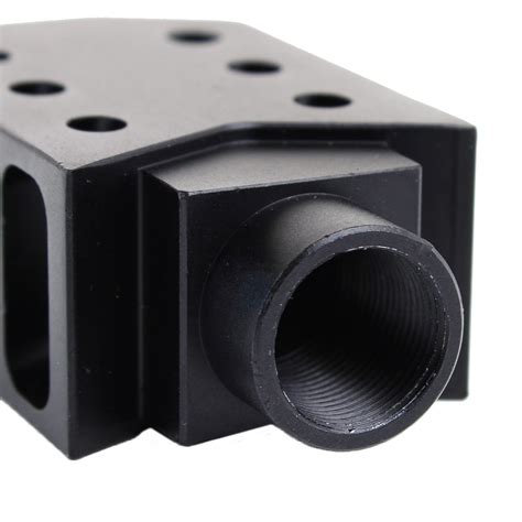 Ar 10lr 308 Barrett Style Tanker Muzzle Brake Black