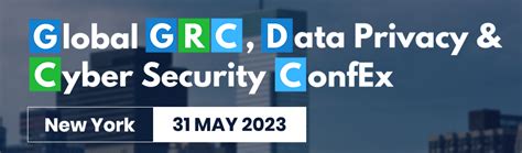 Global Grc Data Privacy Cyber Security Confex New York Infosecmap