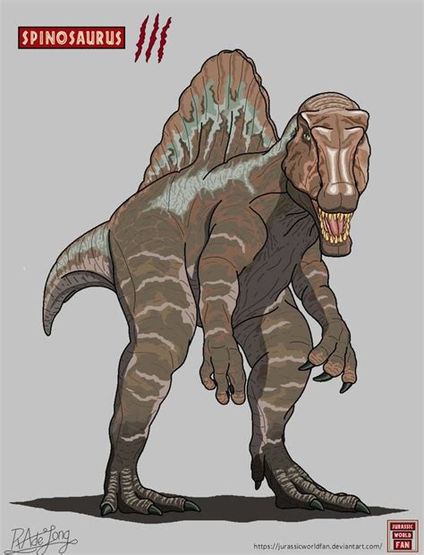 Jurassic Park 3 Spinosaurus by JurassicWorldFan | Jurassic world ...