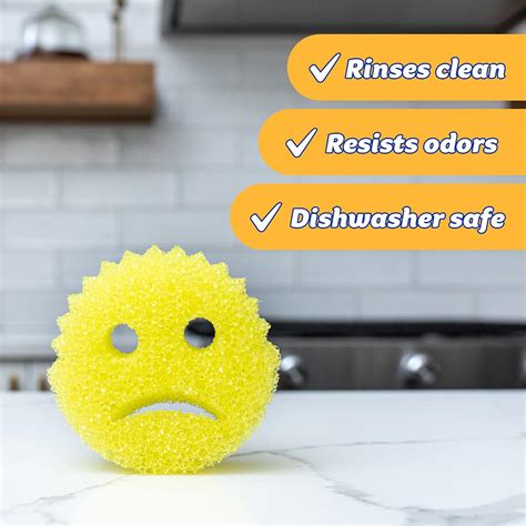 Buy Scrub Daddy Sad Mommy And Daddy Scratch Free Multipurpose Dish