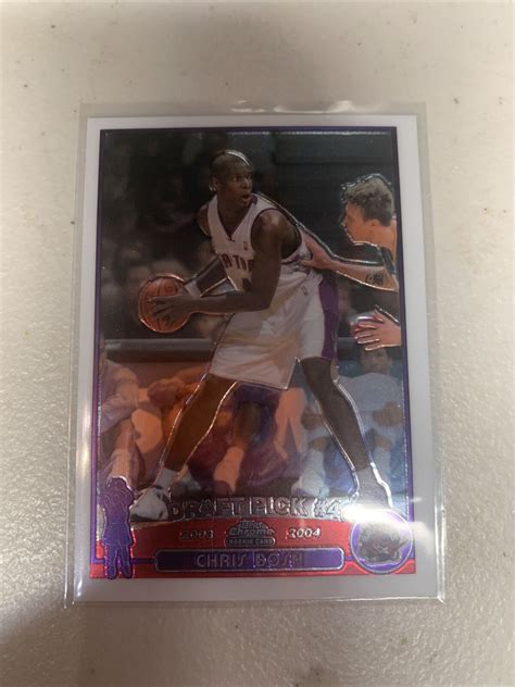 Topps Chrome Rookie Chris Bosh Ebay