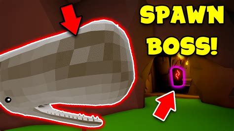 How To Spawn Whale Boss In Fishing Simulator Roblox Moby Wood Whale